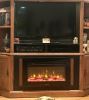 Furrion Electric RV Fireplace with Logs - 30" Wide - Recessed Mount - Black customer photo