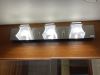 Gustafson 12V RV LED Vanity Light - 18-1/2" Long - White Glass - Satin Nickel customer photo