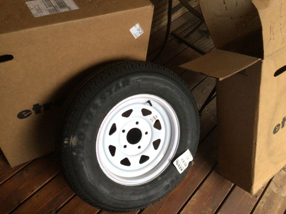 Trailer Tire ST235/85R16 Load Range F rated to 3960 lbs by L