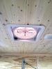 Ceiling Garnish for MaxxAir MaxxFan RV Roof Vent - White customer photo