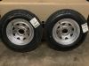 Kenda 5.30-12 Bias Trailer Tire with 12" Galvanized Wheel - 4 on 4 - Load Range C customer photo