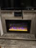 Furrion Electric RV Fireplace with Crystals - 30" Wide - Recessed Mount - Black customer photo
