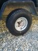 Kenda 5.70-8 Bias Trailer Tire with 8" Galvanized Wheel - 4 on 4 - Load Range C customer photo