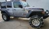 Titan Chain Snow Tire Chains for Wide Base Tires - Ladder Pattern - V-Bar Links - 1 Pair customer photo