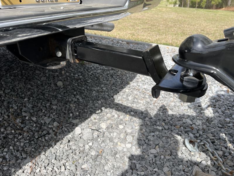 Hidden Hitch Ball Mount - 3/4