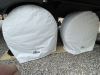 SnapRing TireSavers RV Tire Covers for 27" to 29" Tires - Single Axle - White - Qty 2 customer photo