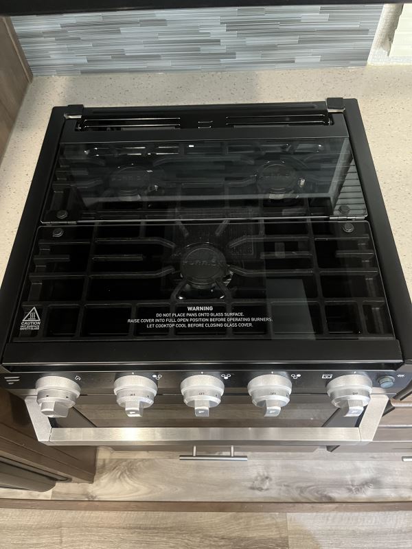 Replacement Black Top with Glass Cover for Furrion 2-in-1 Range Oven ...