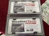 WeatherTech ClearCover License-Plate Frame with Cover - Brushed Stainless customer photo