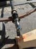 Trailer Axle with Idler Hubs - 5 on 4-1/2 Bolt Pattern - 60" Long - 2,000 lbs customer photo