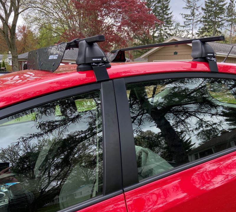 Custom DK Fit Kit for 2 Rhino-Rack 2500 Series Roof Rack Legs - Naked ...