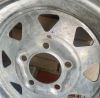 Karrier ST175/80R13 Radial Trailer Tire with 13" Galvanized Wheel - 5 on 4-1/2 - Load Range D customer photo