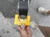 etrailer Trailer Coupler Lock - Flat Lip 1-7/8" and 2" Ball Couplers - Aluminum - Yellow customer photo