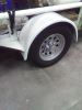 Single Axle Trailer Fender for Enclosed Trailers - Ribbed Steel - 15" Wheels - Qty 1 customer photo