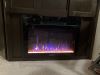 Greystone 26" Electric Fireplace with Crystals - Recessed Mount - Black customer photo