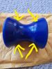 Yates Bow Roller for Boat Trailers - TPR - 4" Long - 1/2" Shaft - Blue customer photo
