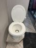 Replacement Wooden Toilet Seat with Slow Close Lid for Dometic Part-Timer RV Toilets - White customer photo