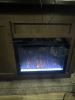 Greystone Electric RV Fireplace with Crystals - 26" Wide - Recessed Mount - Black customer photo