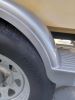 Fulton Single Axle Trailer Fenders w Top and Side Steps - Silver Plastic - 14" Wheels - Qty 2 customer photo