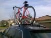 Swagman Upright Bike Rack for 1 Bike - Roof Rack Crossbars - Frame Mount customer photo