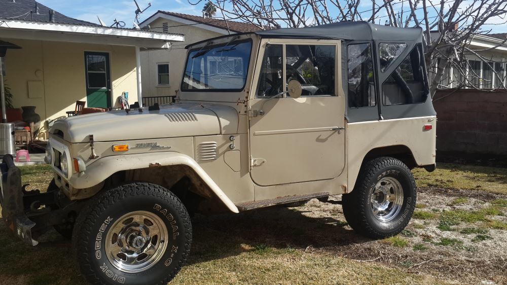 Bestop Supertop Soft Top for Toyota Land Cruiser FJ40 1964-1984