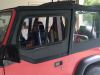 Bestop Upper Door Sliders for Jeep Wrangler 1988-1995 - Black Denim customer photo