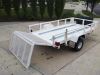 Single Axle Jeep Style Trailer Fender - Diamond Plate Aluminum - 8" to 12" Wheel - Qty 1 customer photo