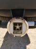 US Army Trailer Hitch Cover - 2" Hitches - Stainless Steel - Gold Trim customer photo