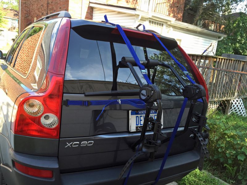 volvo xc90 hitch bike rack