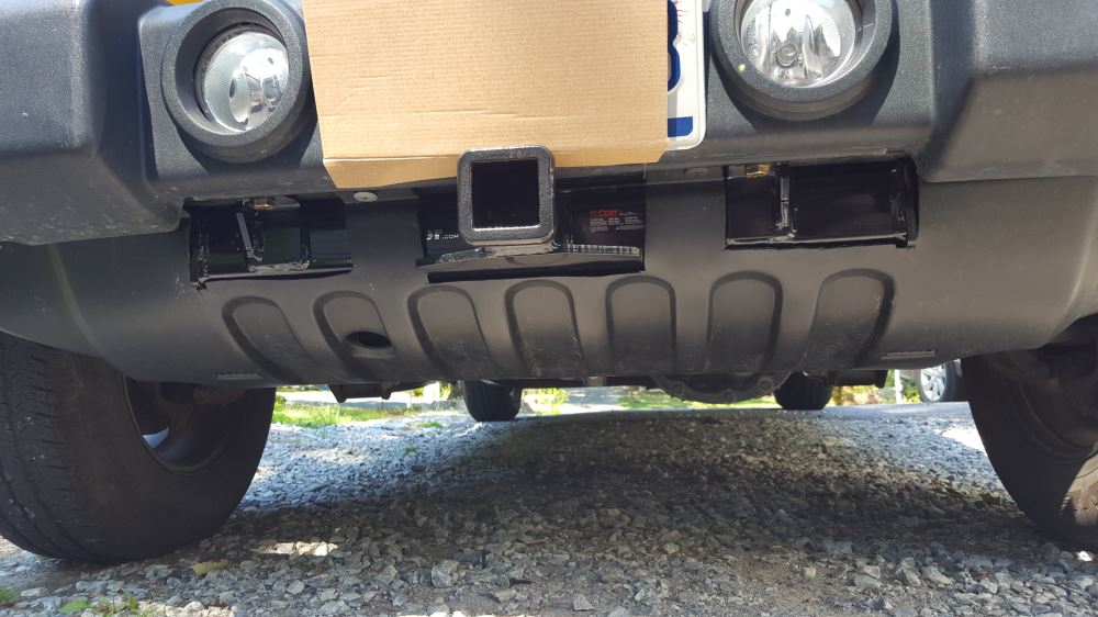 Fits Select Jeep Wrangler JK CURT 31432 Front Hitch with 2-Inch Receiver 