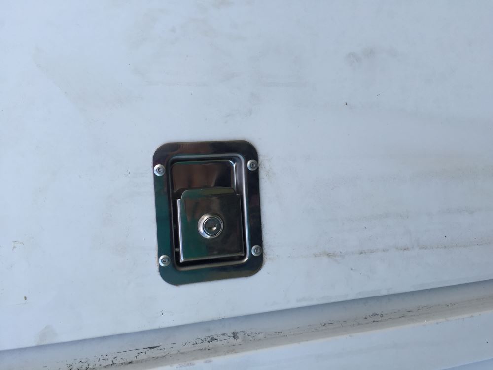 Junior Locking Stainless Steel Flush Door Latch With Inside Release