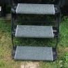 Prest-O-Fit Wraparound Exterior RV Step Rug - Straight - 20" Wide - Gray - Qty 1 customer photo