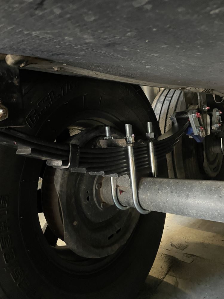 7-Leaf Double-Eye Spring for 8,000-lb Trailer Axles - 24-7/8