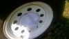 Phoenix USA QuickTrim Hub Cover for Trailer Wheels - 5 on 4-1/2 - ABS Plastic - White - Qty 1 customer photo