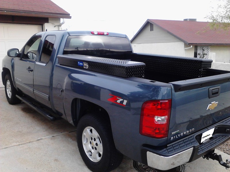 UWS Truck Bed L-Shaped Side Rail Toolbox - Single Lid - 60" Long - 3.3 Why Is My Truck Higher On One Side