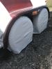 Classic Accessories RV Tire Covers for 24" to 27" Tires - Single Axle - White - Qty 2 customer photo