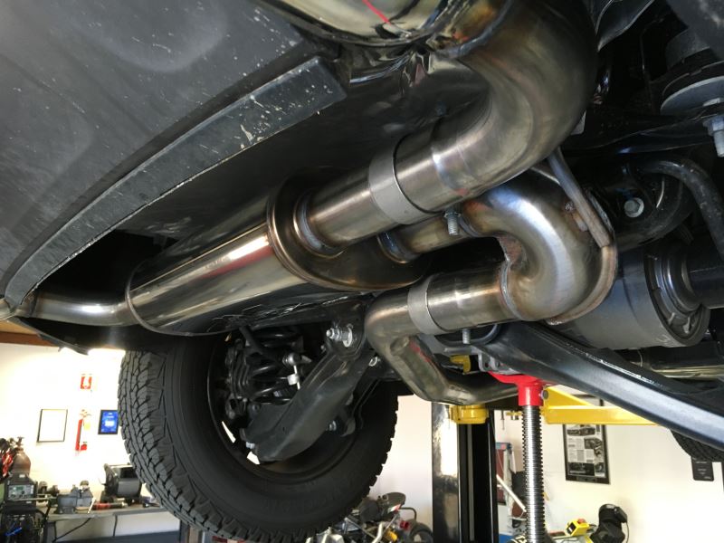 MagnaFlow Stainless Steel Cat-Back Exhaust System - Gas MagnaFlow ...