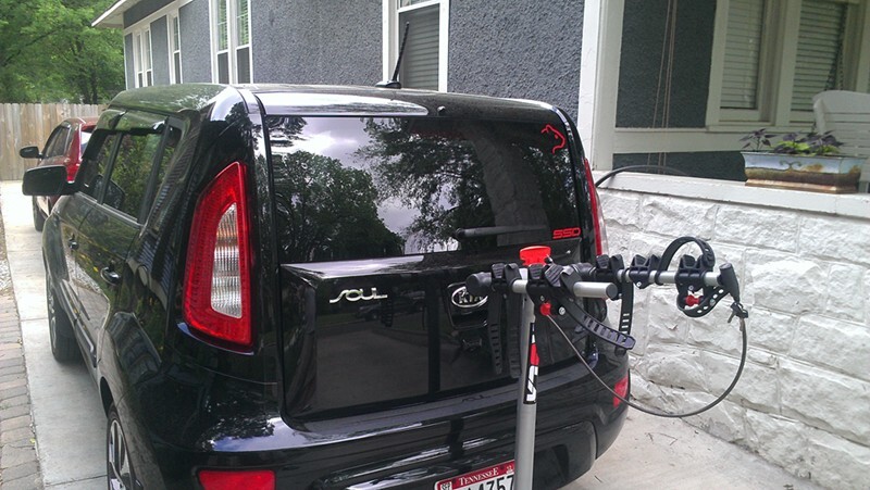 2017 kia soul bike rack