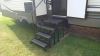 Econo Porch Trailer Step with Handrail and Landing - Triple - 7" Drop/Rise, 27-1/2" Tall customer photo