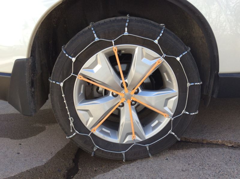Glacier Cable Snow Tire Chains 1 Pair Glacier Tire Chains PW2049C