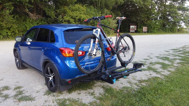 rockland hitch mounted bike rack