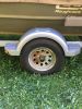 Fulton Single Axle Trailer Fender with Top and Side Steps - Silver Plastic - 13" Wheels - Qty 1 customer photo
