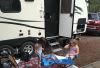 Brophy Camper Scissor Steps - 2 Steps - Aluminum - Diamond Tread - 17" Wide - 250 lbs customer photo