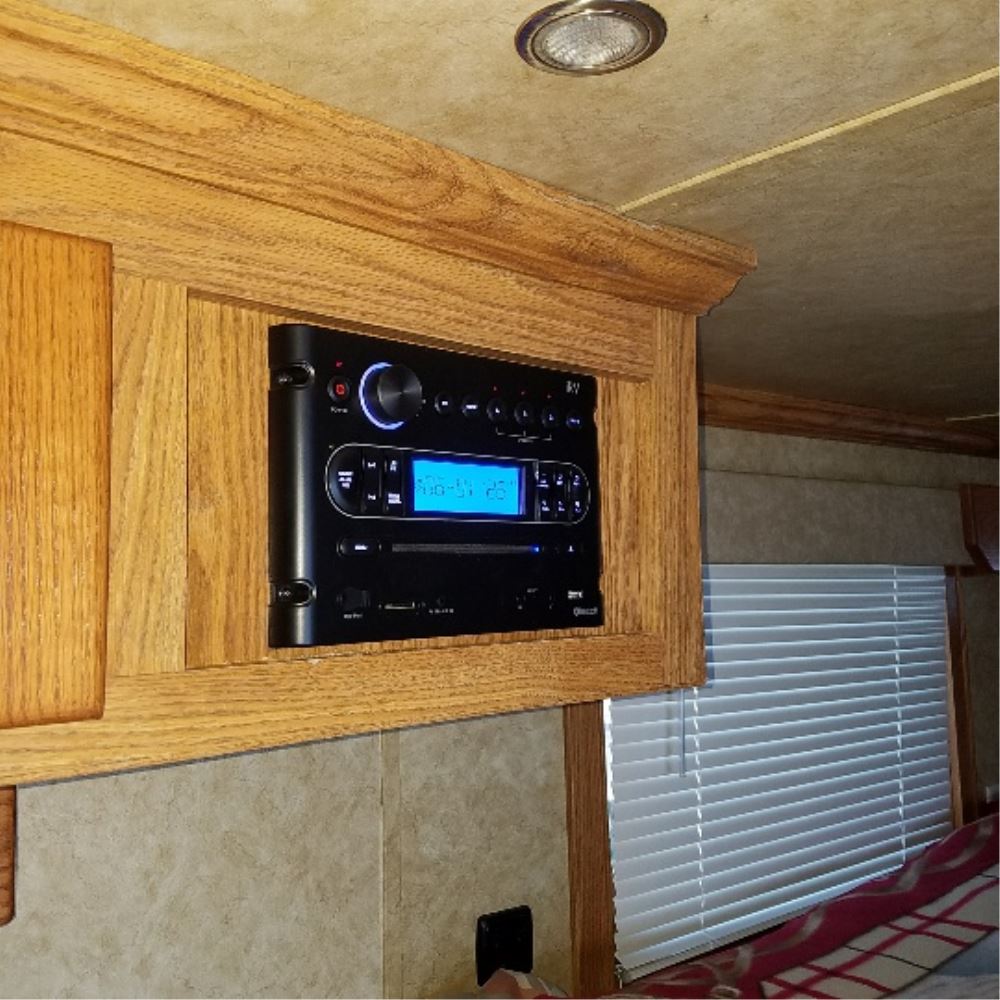 travel trailer bluetooth stereo