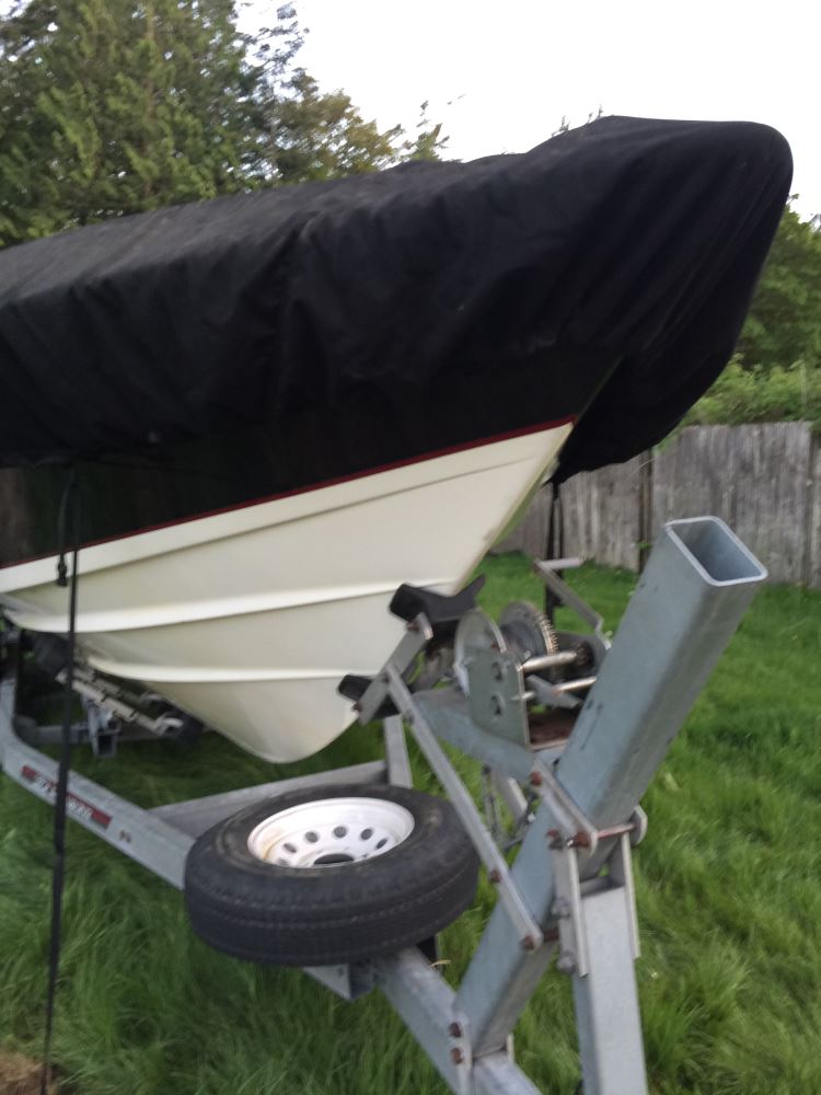 Yates Y-Style Bow Stop for Boat Trailers - Heavy-Duty 