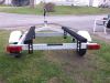 Single Axle Trailer Fender w Top Step - Style C - White Plastic - 8" to 12" Wheels - Qty 1 customer photo