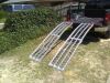 Arched Loading Ramp Set - Center Fold - Aluminum - 90" x 18" - 3K customer photo