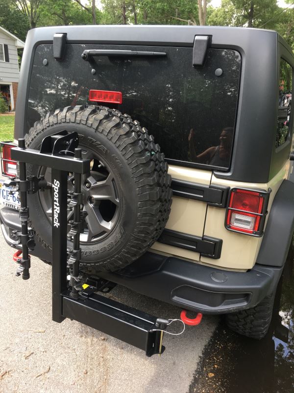 bike rack hitch jeep wrangler