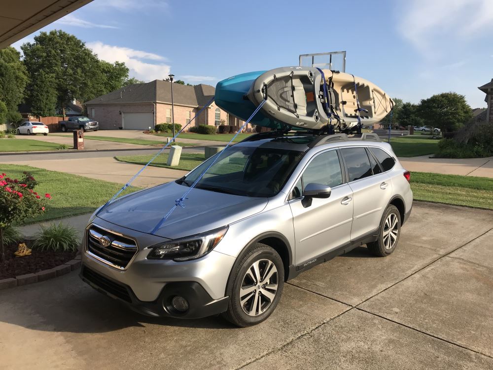 Thule Hull-A-Port Kayak Roof Rack w/ Tie-Downs - J-Style - Fixed ...