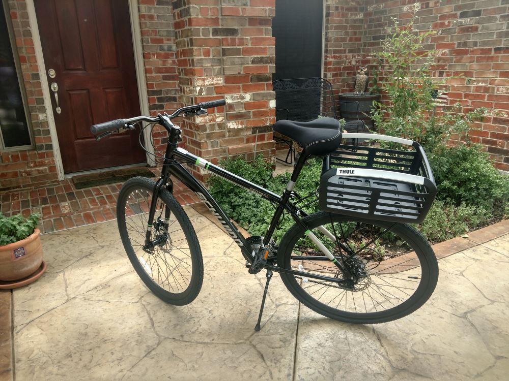 Thule Pack 'n Pedal Basket for Racks - 33 lbs - Black Thule Bike