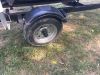 Single Axle Trailer Fender w Top Step - Style C - Black Plastic - 8" to 12" Wheels - Qty 1 customer photo